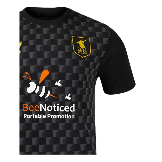 Classic 2024-2025 Mansfield Town Third Shirt for Match Support