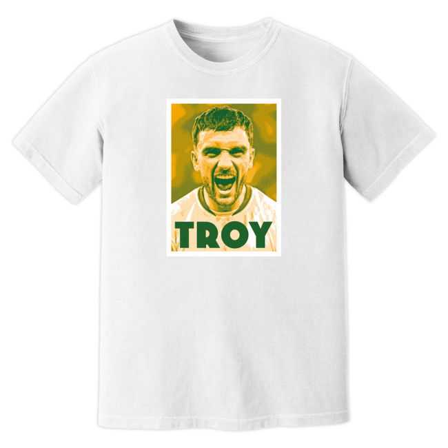 Troy Parrott T-Shirt (White) Premium Official Worldcup Netherlands