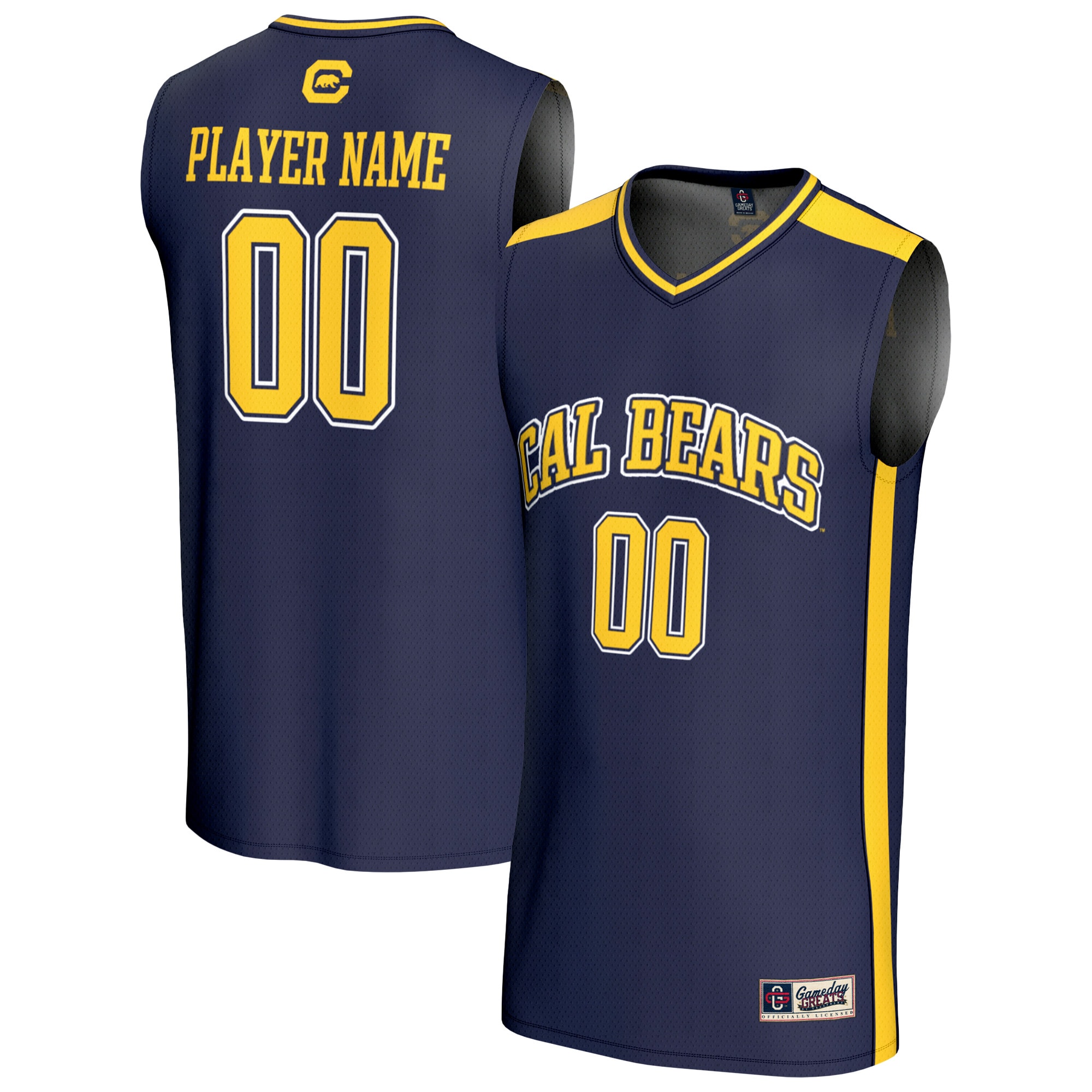 [DDG] Cal Bears GameDay Greats Youth Lightweight Collegiate Women's Basketball NIL Pick-A-Player Fashion Jersey - Navy