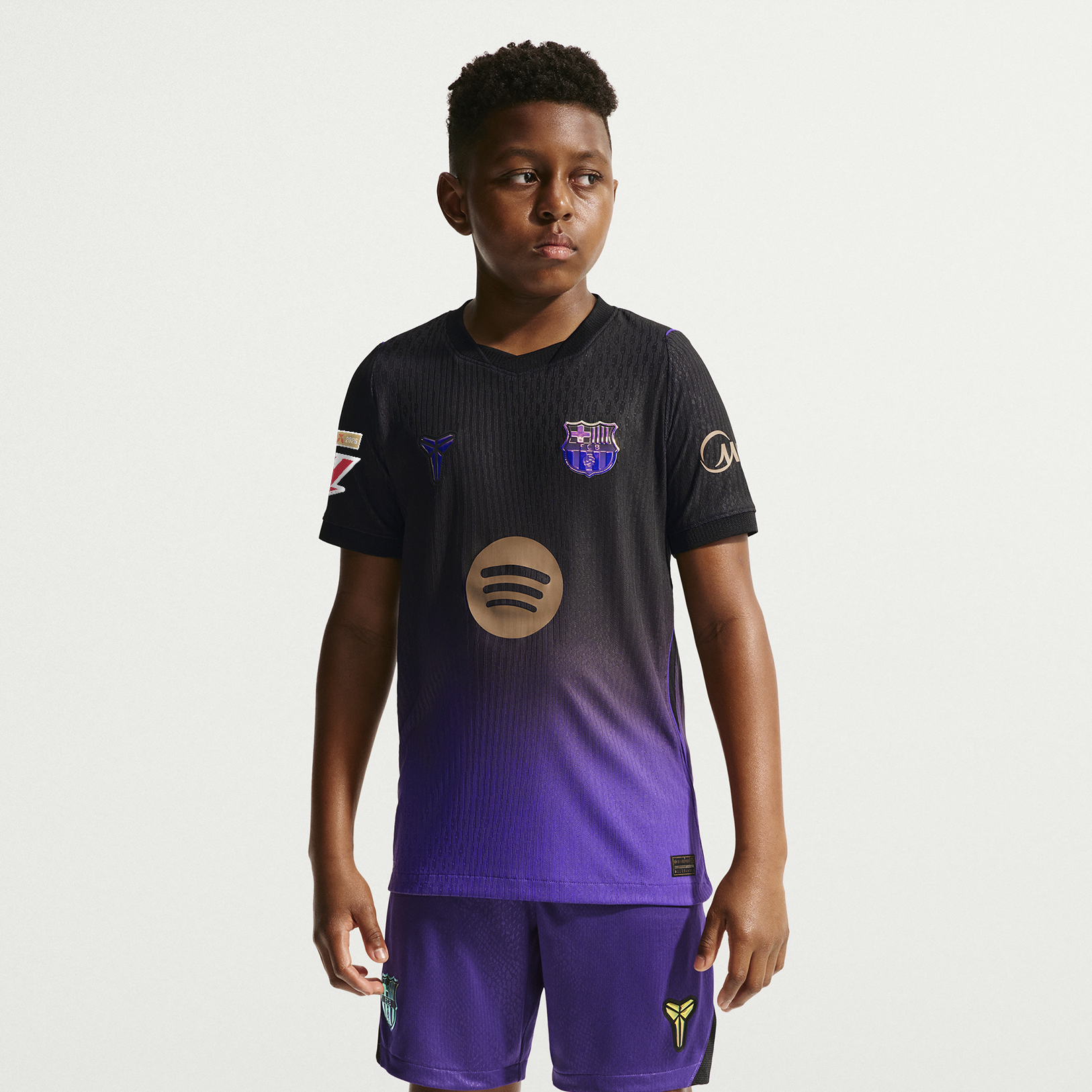 [SJH] Barcelona 2026/27 Away Match Authentic Jersey - Purple