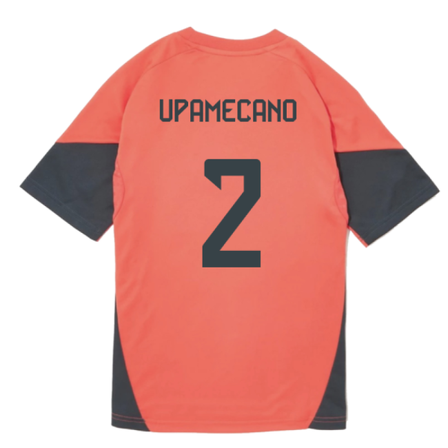 2025-2026 Bayern Munich Training Shirt (Easy Coral) - Kids (Upamecano 2)