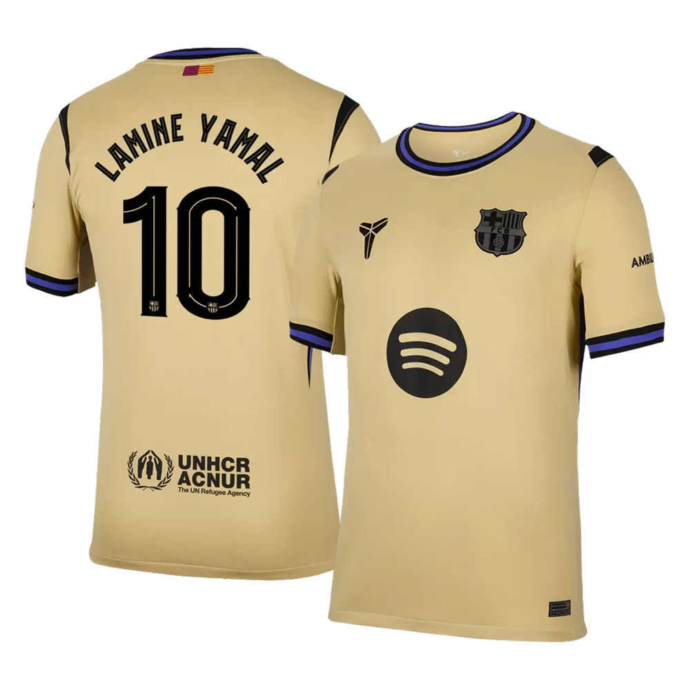 Professional Grade Barca Barcelona 2526 Away Shirt LAMINE YAMAL 10