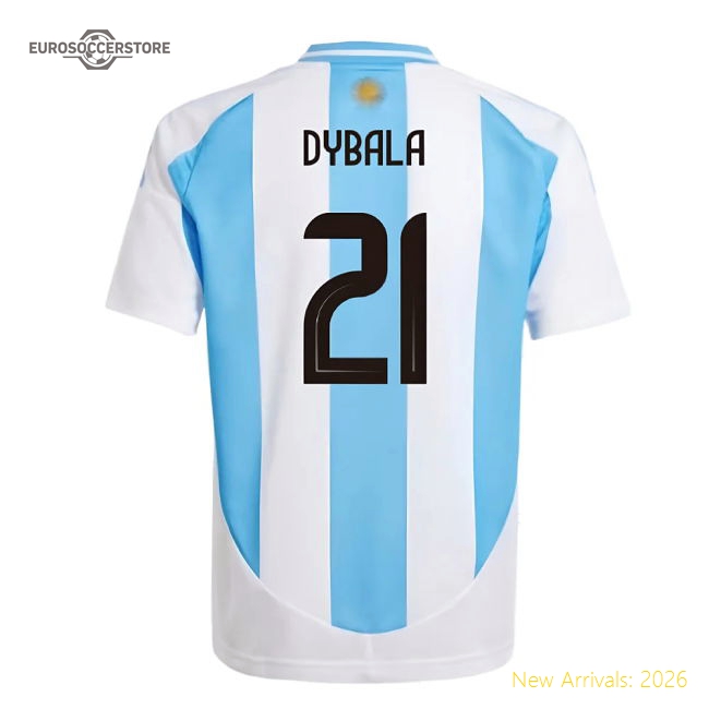 2024-2025 Argentina Home Shirt (Kids) (DYBALA 21)