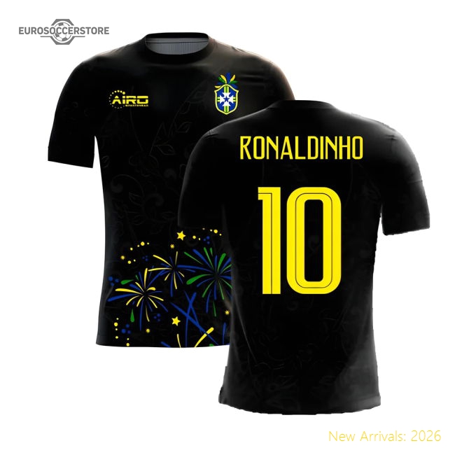 Ronaldinho Brazil Jersey - Elite 2025-2026 Edition Modern