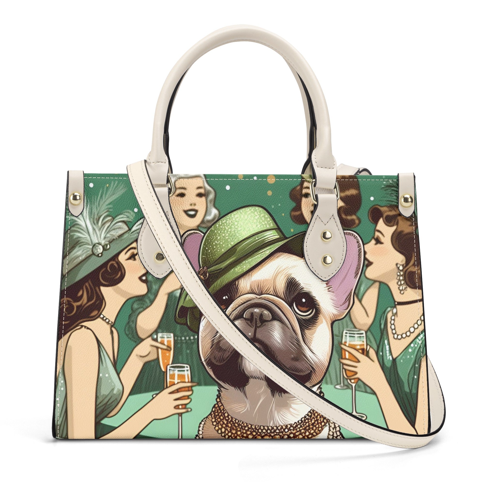 French Bulldog Lover Lady Luxury Women Handbag Gift For Dog Lovers