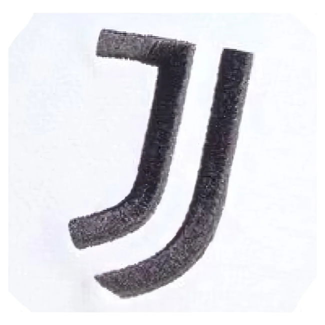Official Premium Quality Juve Updated Design Supporter Shirt