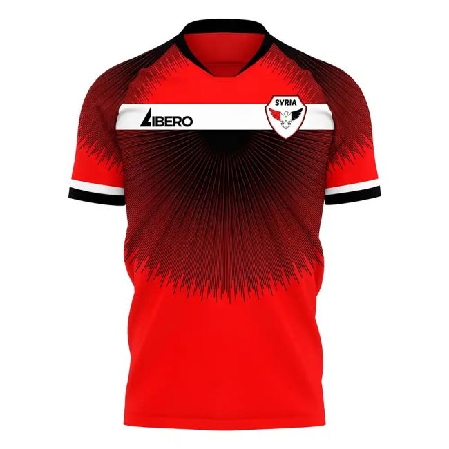 Syria 2025-2026 Home Concept Football Kit (Libero)