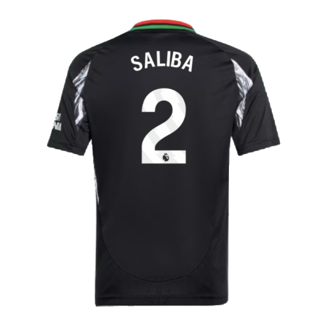 Kids Saliba 2 New Durable Arsenal Away Game Jersey