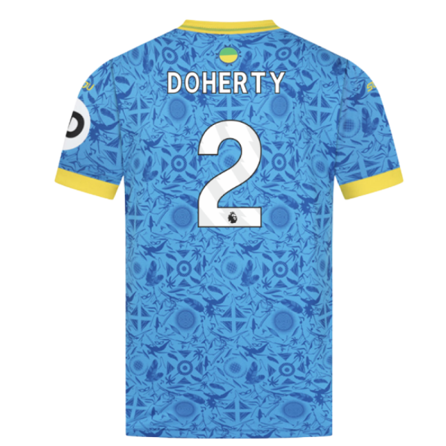 2025-2026 Wolves Third Jersey (Doherty 2)