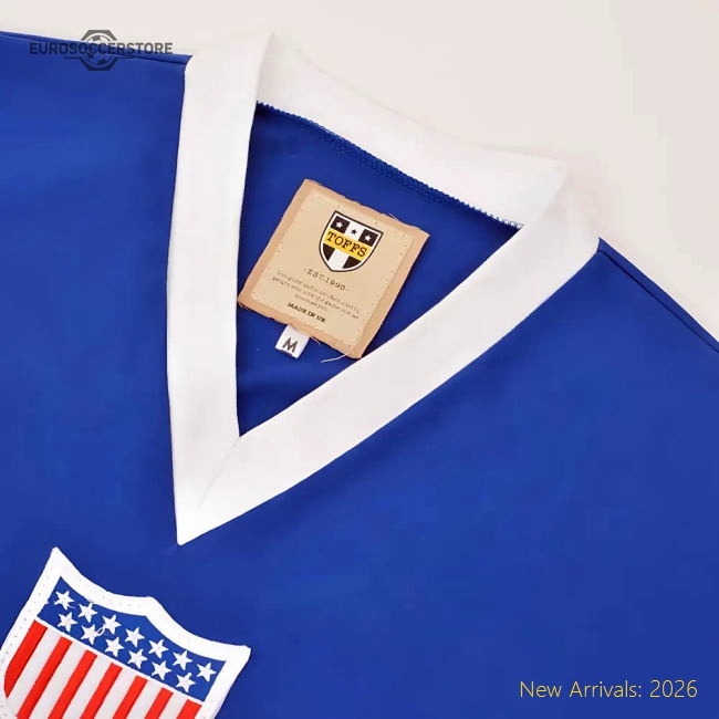 Top-grade United States 1934 World Cup Retro Football Shirt