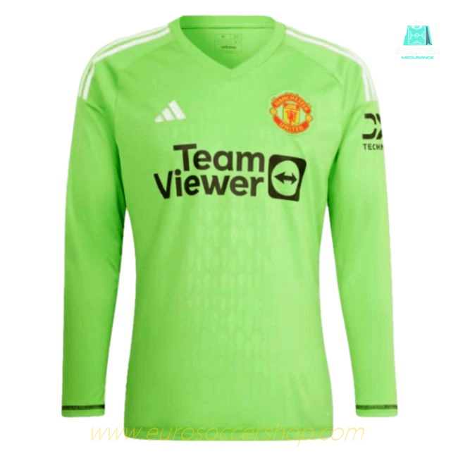 2023-2024 Man Utd Home Goalkeeper Shirt (Solar Green) (Onana 24)