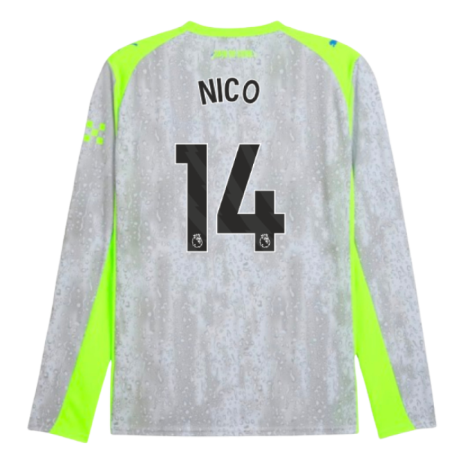 Official 2025-2026 Man City Third With Classic Design - Long Lasting