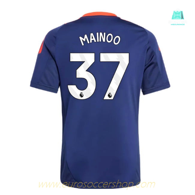 2024-2025 Man Utd Training Jersey (Night Indigo) - Kids (Mainoo 37)