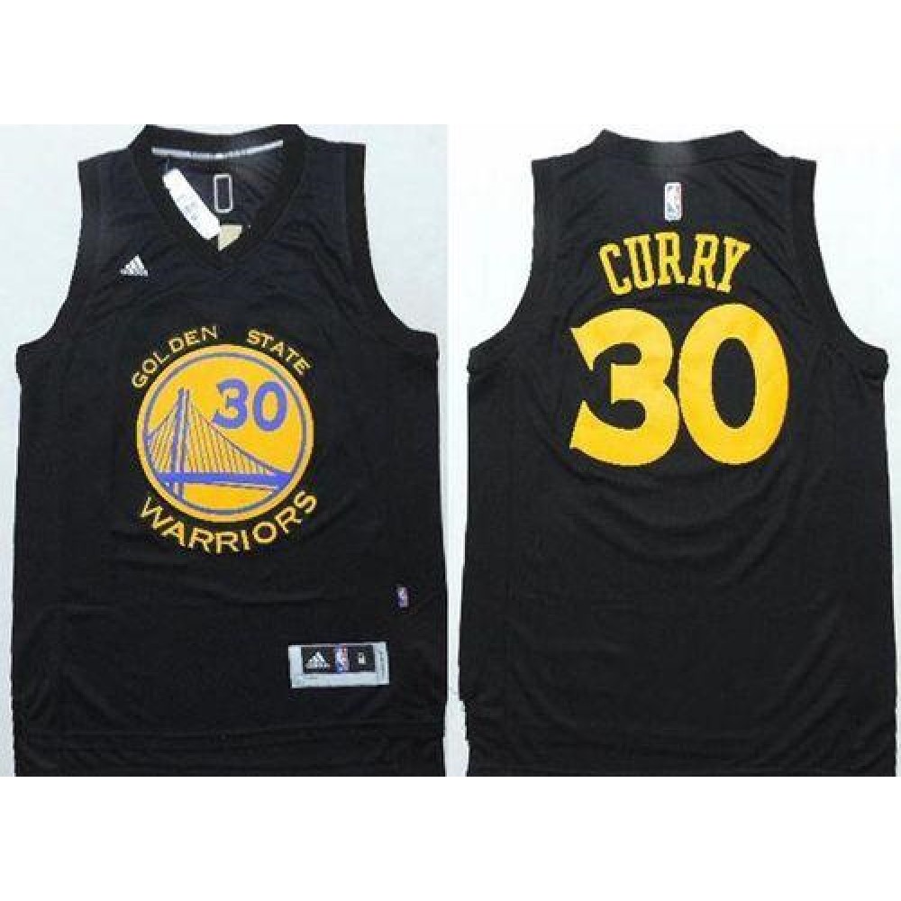 Elite Stephen Curry30 Black Jersey - - NBA Collection