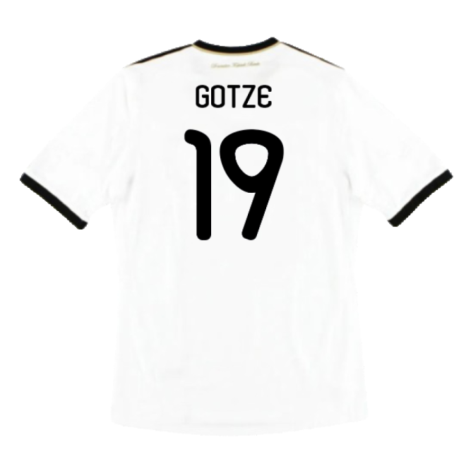 Die Mannschaft Genuine Home Football Shirt (GOTZE 19)