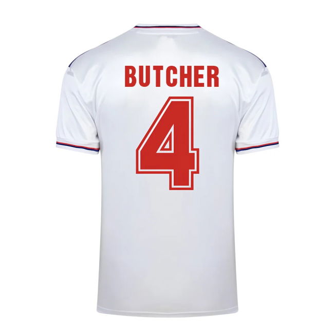 Score Draw England World Cup 1982 Home Shirt (Butcher 4)