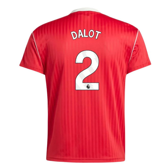 Manchester United Home Soccer Shirt 2025-22 Dalot 2 L M S