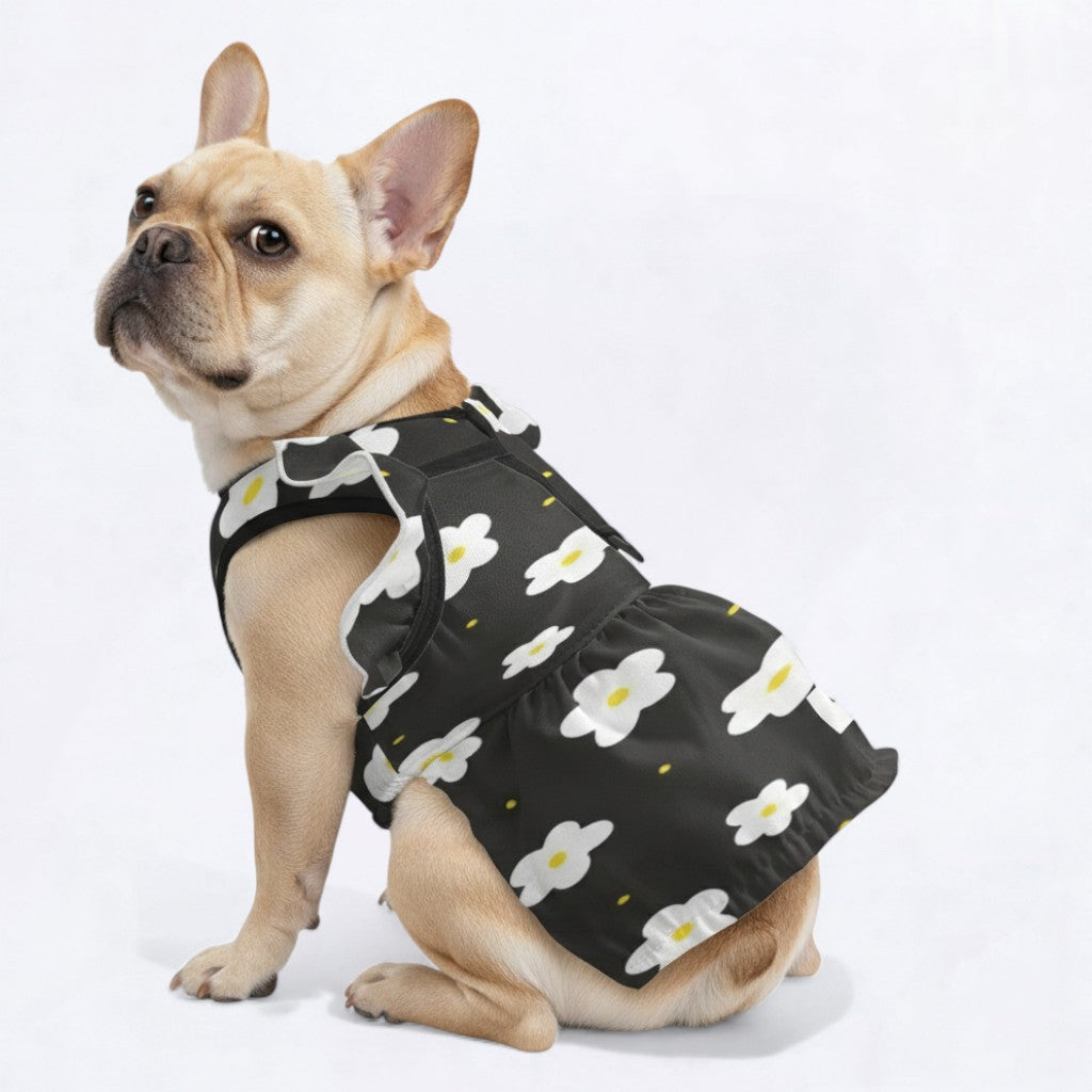 Zara - Safe Adorable Dress For Frenchie Girls Paw Protection