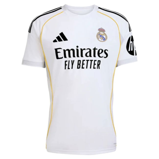 2025-2026 Home Shirt by Real Madrid
