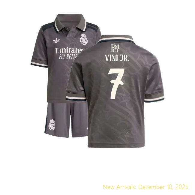 Real Madrid Third - Comfortable Fit - Soccer Jersey - Durable Fabric