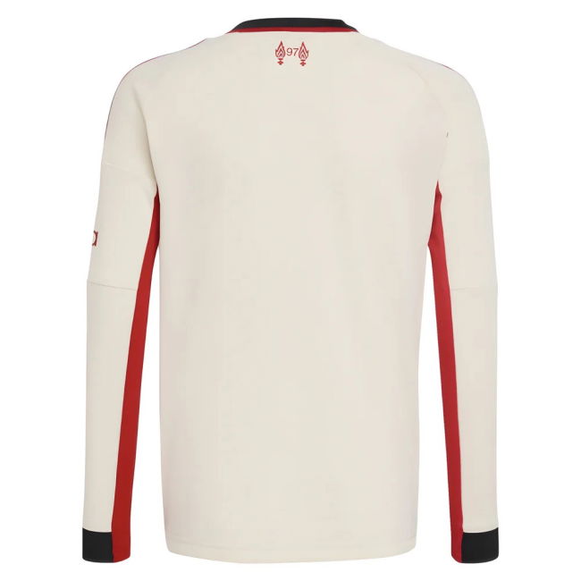2025-2026 Liverpool Away Long Sleeve Shirt (Kids) (M.Salah 11)