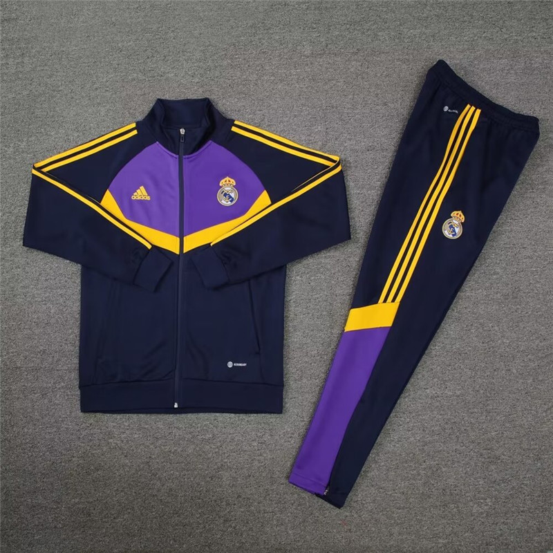 Real Madrid 2425 Purple Training Jacket - Official Replica 24642
