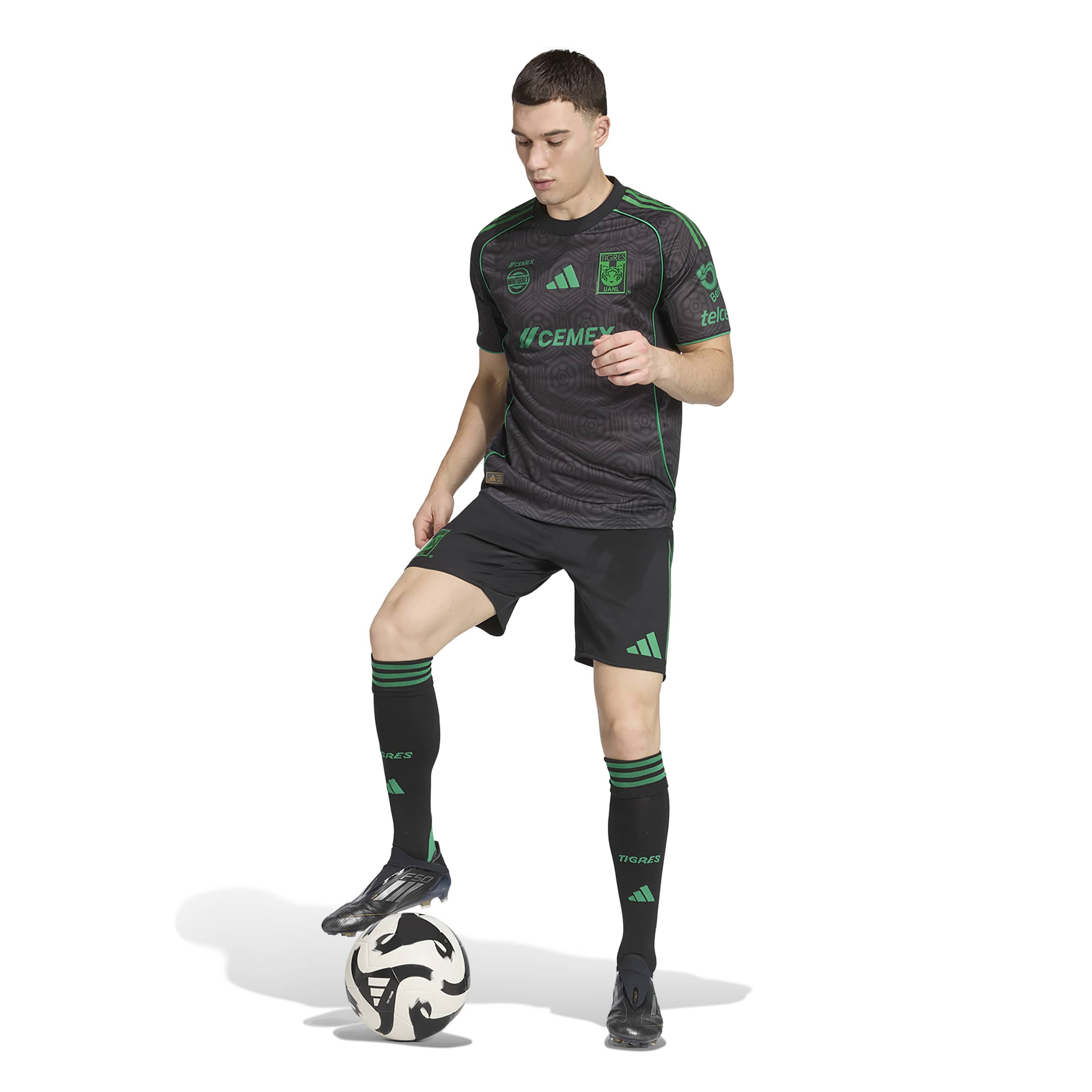 [JED] Tigres UANL 2025/26 Third On Field Authentic Jersey - Gray