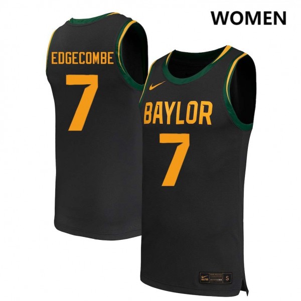 Nike Baylor Bears #7 VJ Edgecombe Women Stitch Jersey - Black