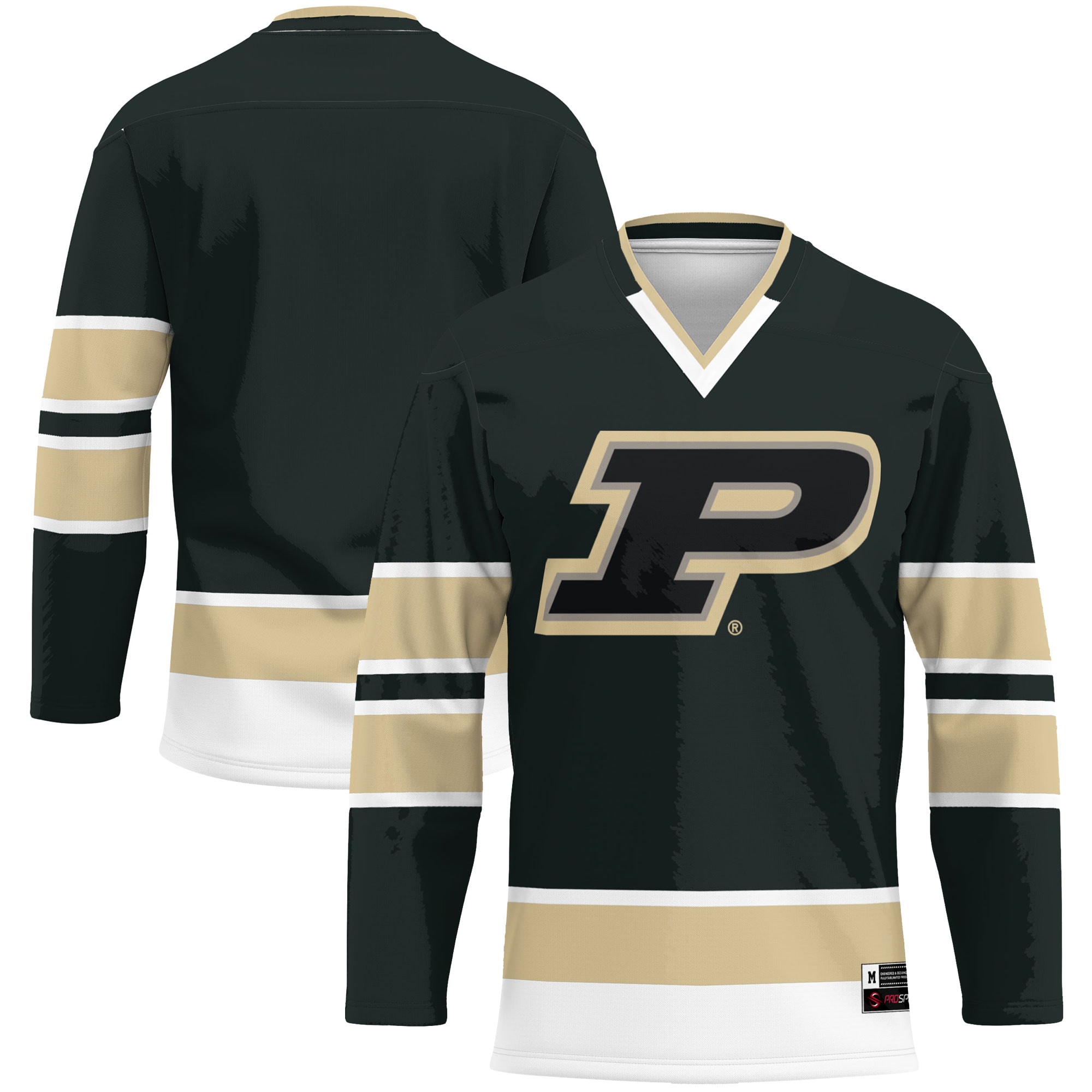 [DDG] Purdue Boilermakers GameDay Greats Hockey Jersey - Gold