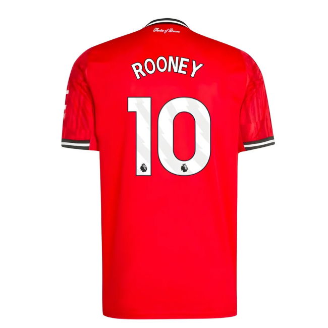 Man Utd 2025-20 Home Football Shirt Featuring Rooney 10 M S
