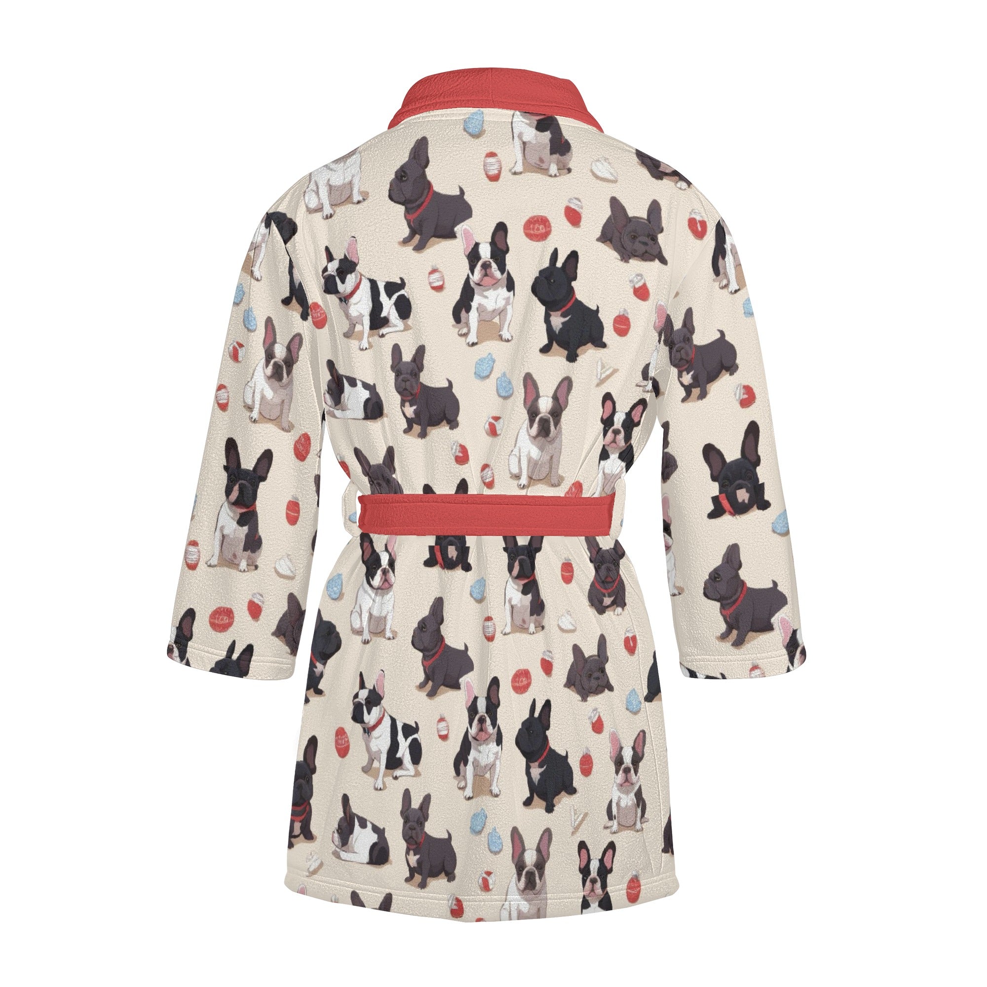 French Bulldog Lover Nova Women Bathrobe Frenchie Fan Item