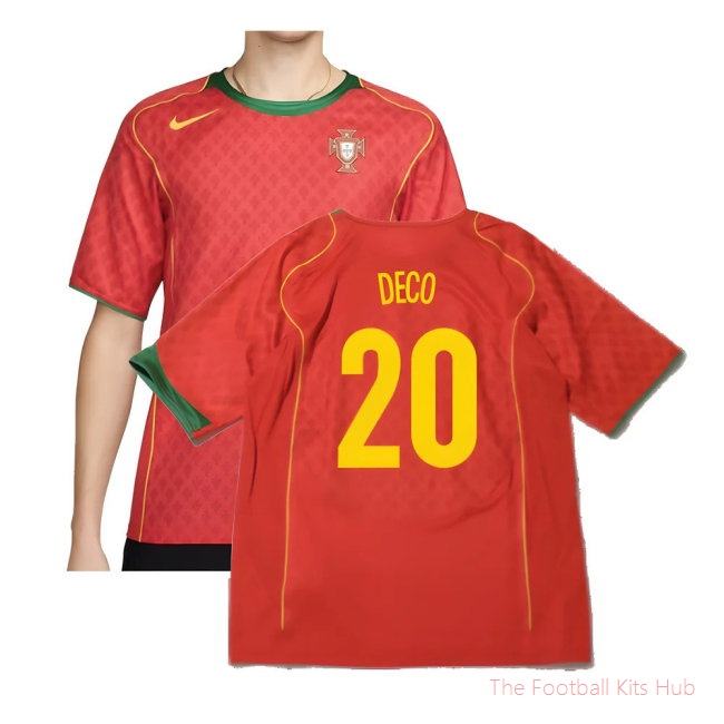 Portugal 2004 Reissue Home Shirt (Deco 20)
