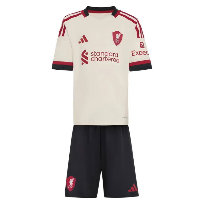High Quality 2025-2026 Liverpool Away With Retro Design
