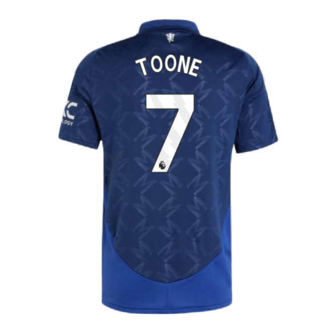 2024-2025 Man Utd Away Top (Toone 7) English Football Collection