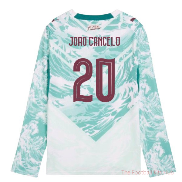 [JED] 2026/27 Portugal Long Sleeve Away Shirt (Kids) (Joao Cancelo 20)