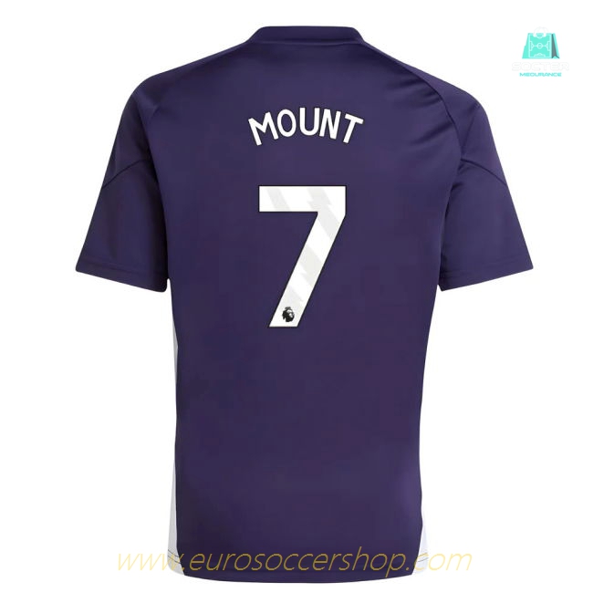 2025-2026 Man Utd Training Jersey (Aurora Plum) - Kids (Mount 7)