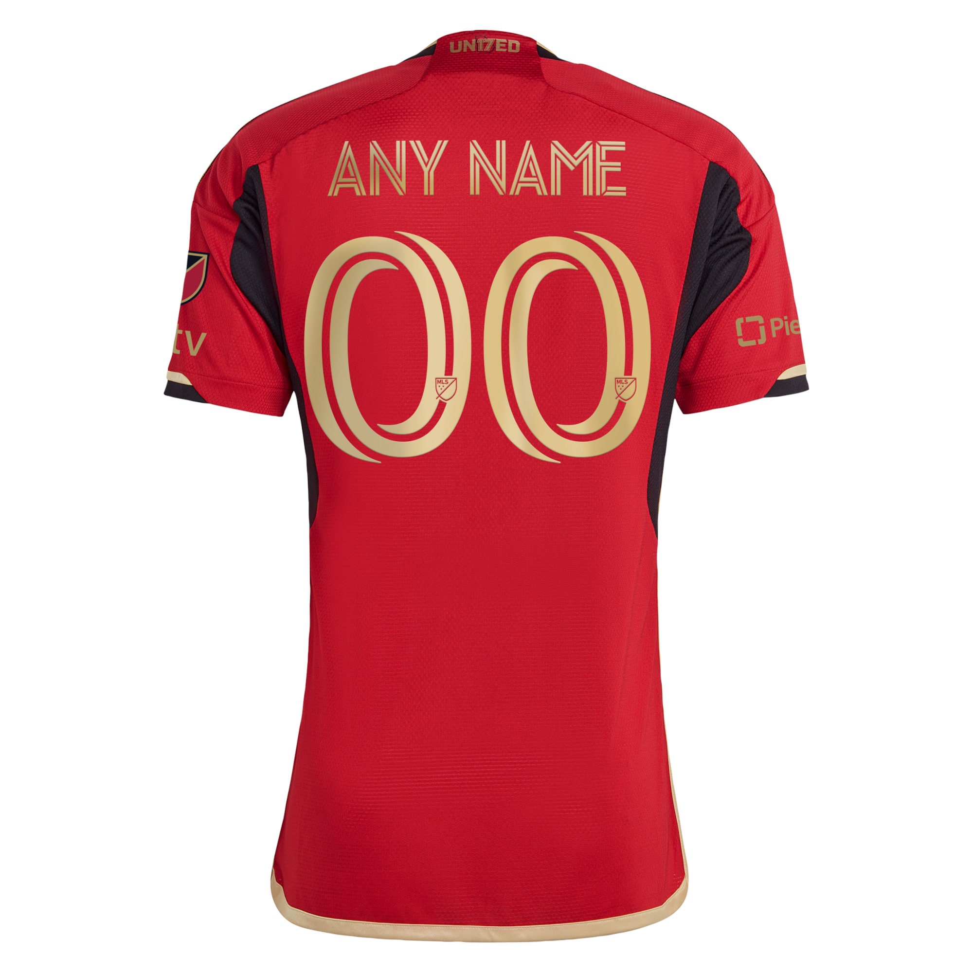 [SJH] Atlanta United FC 2023 The 17s' Kit Authentic Custom Jersey - Black