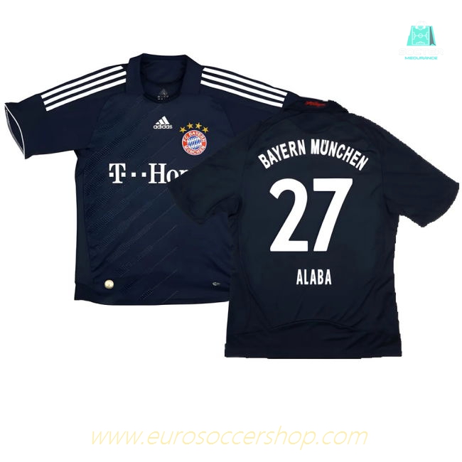 Bayern Munich 2008-10 Away Shirt ((Excellent) S) (Alaba 27)
