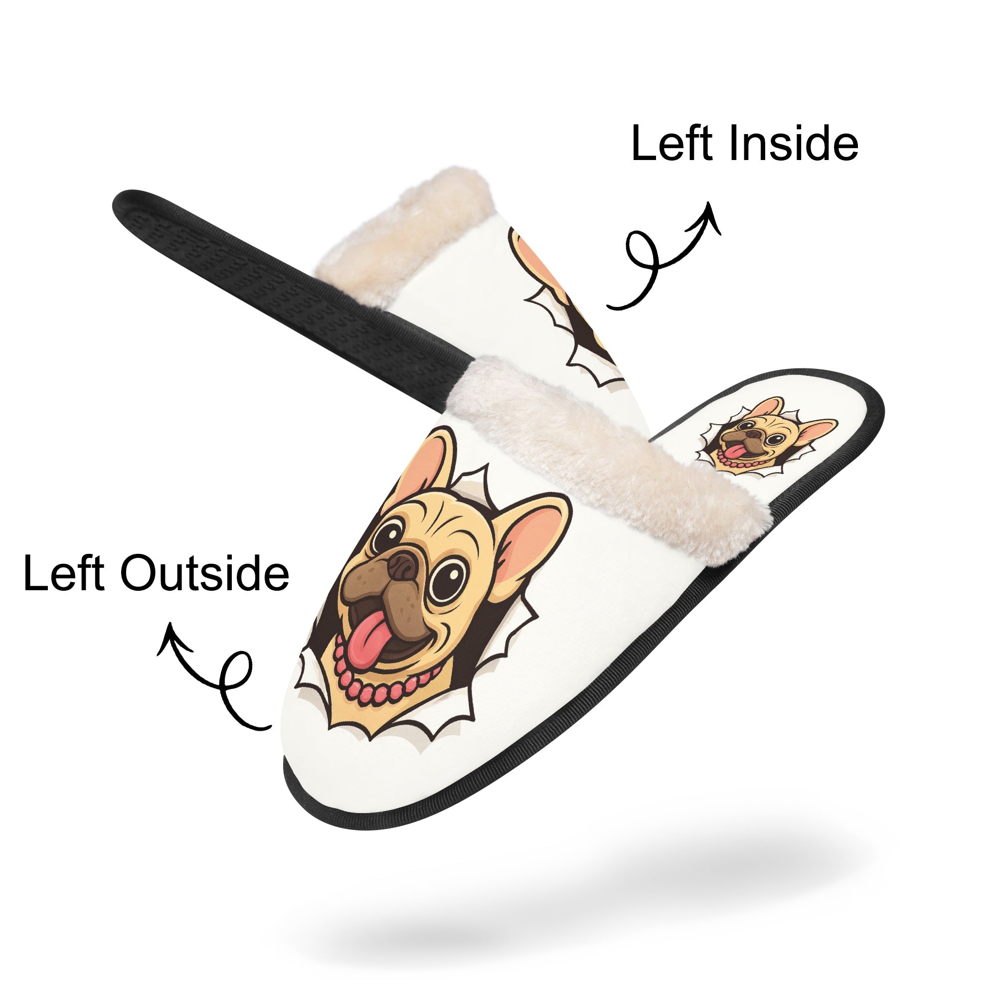Premium Spud - Dog Owner Cozy Winter Slippers Everyday Use
