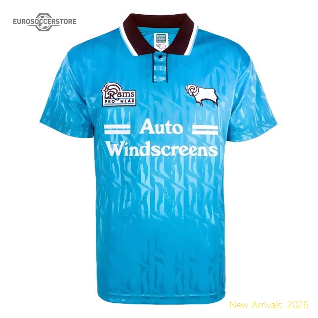 Derby County 1994-1995 Away Shirt - Excellent Value - Match Day Jersey