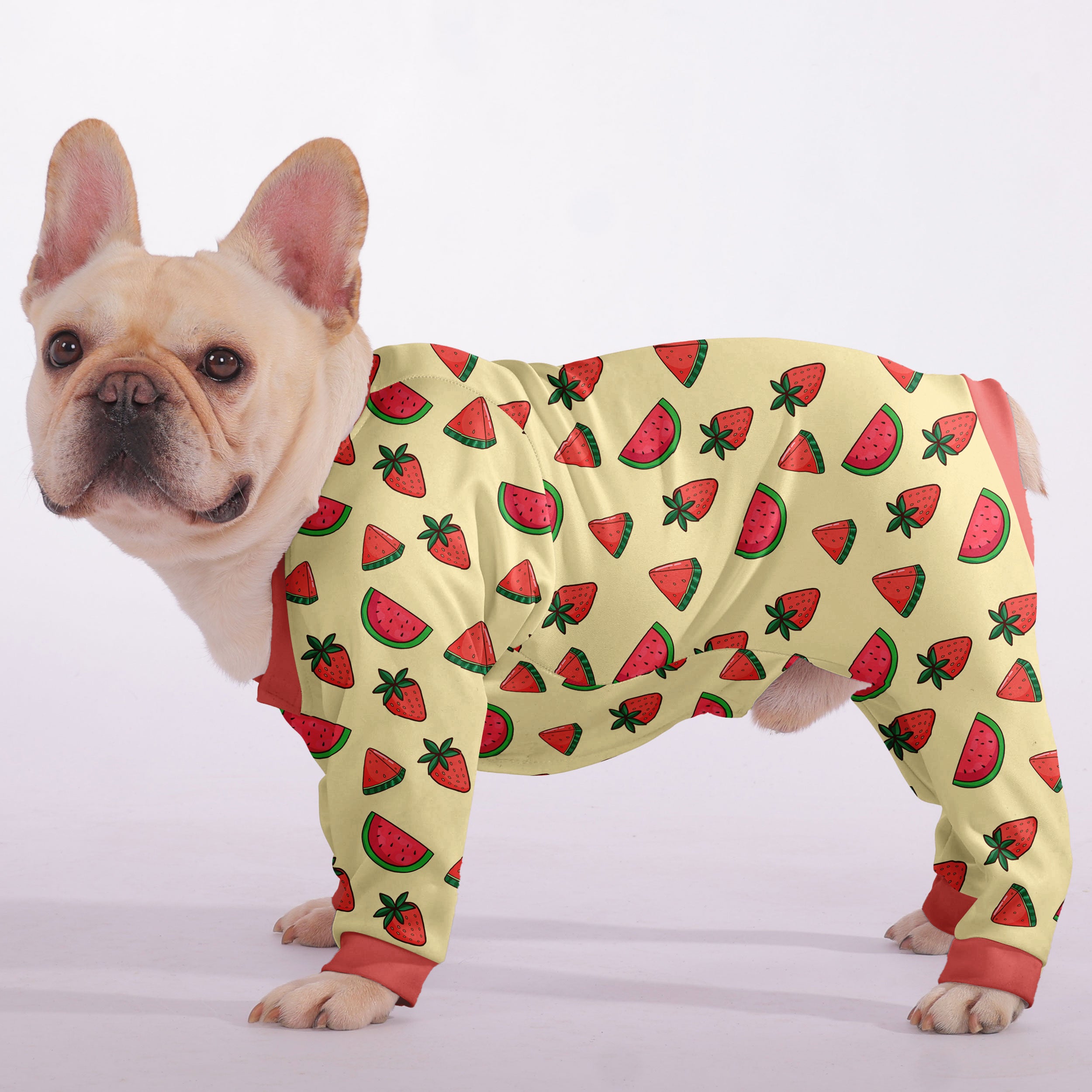 Minimal-Aesthetic High-Quality Oliver - Frenchie Pajama for Dog Owners