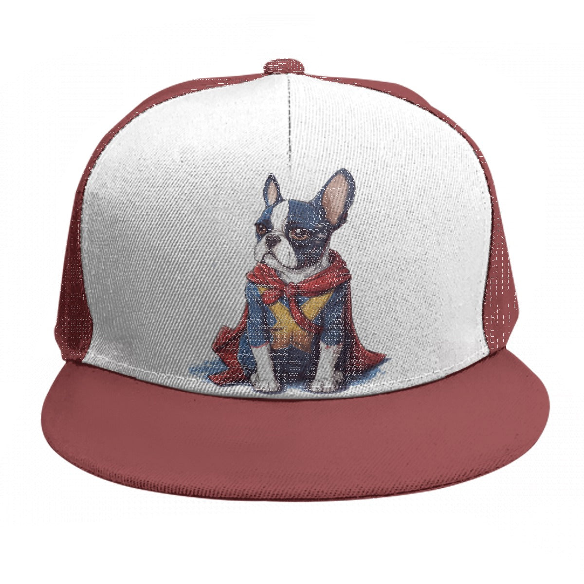 Trendy Frenchie-Depicted Unisex Baseball Cap