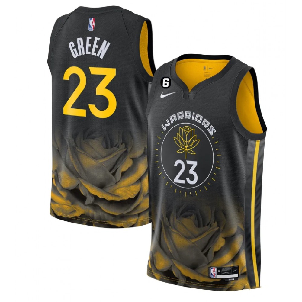 Pro Grade 23 Golden State Warriors Jersey Black - - Basketball Fan Gear