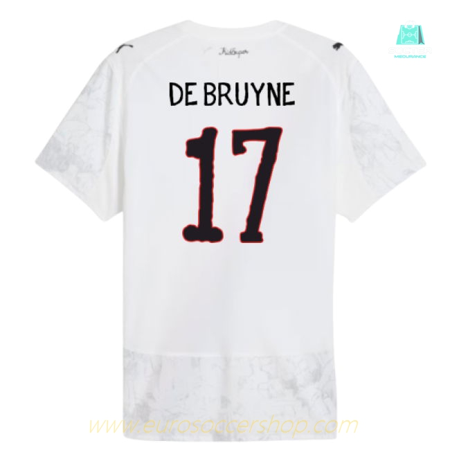 2025-2026 KIDSUPER x Manchester City CWC Authentic Shirt (White) (De Bruyne 17)
