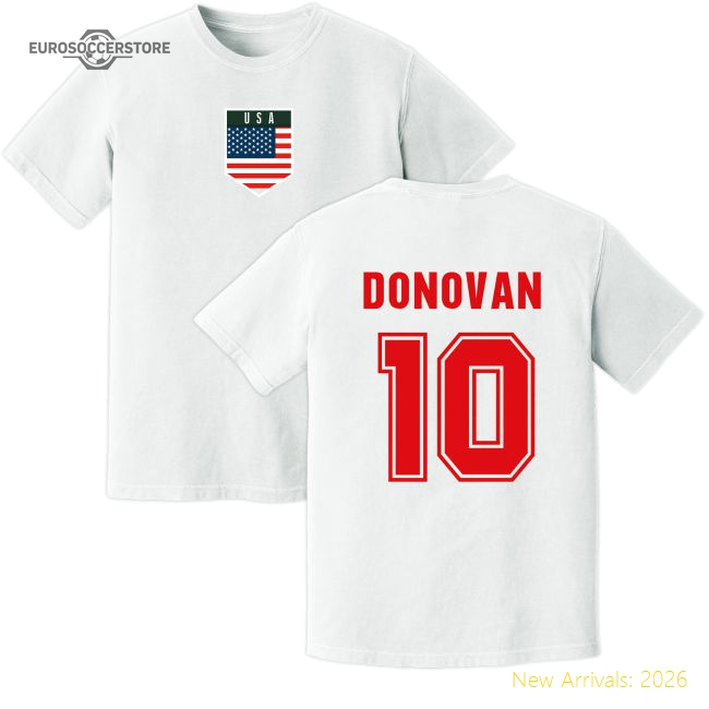 Premium Donovan Usmnt Training Jersey (white) - Supporter Edition