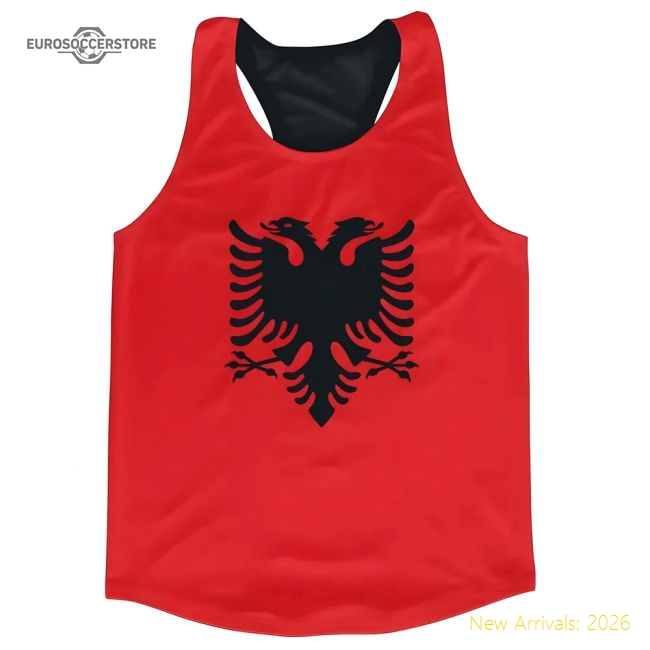 Albania Flag Running Vest