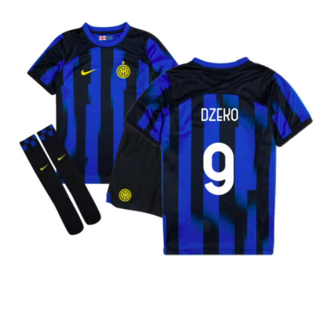 2023-2024 Inter Milan Home Mini Kit (dzeko 9) - Match Quality