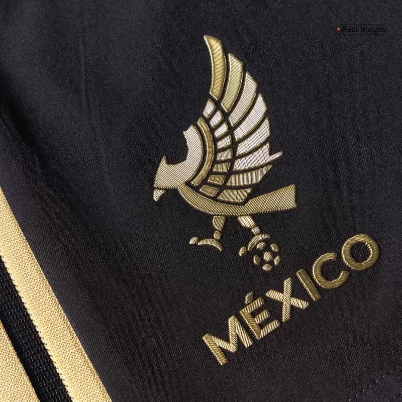 Player Version Mexico Third Away Long Sleeve Jerseys Kit 2025- Gold Cu