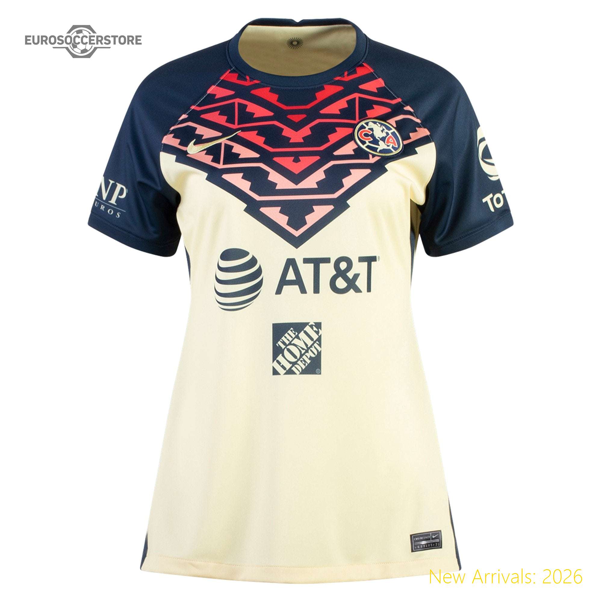 Adult Clu Replica Club America Official Home Jersey 2021
