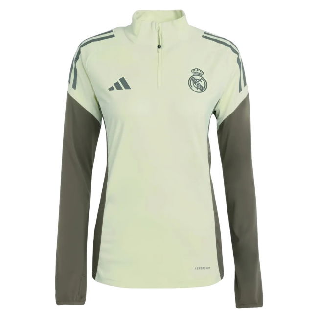 2025-2026 Real Madrid Football Shirt - Womens (Almost Lime)